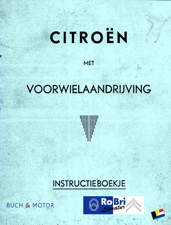 CitroÃ«n Traction Avant Instructieboekje 1946 11CV